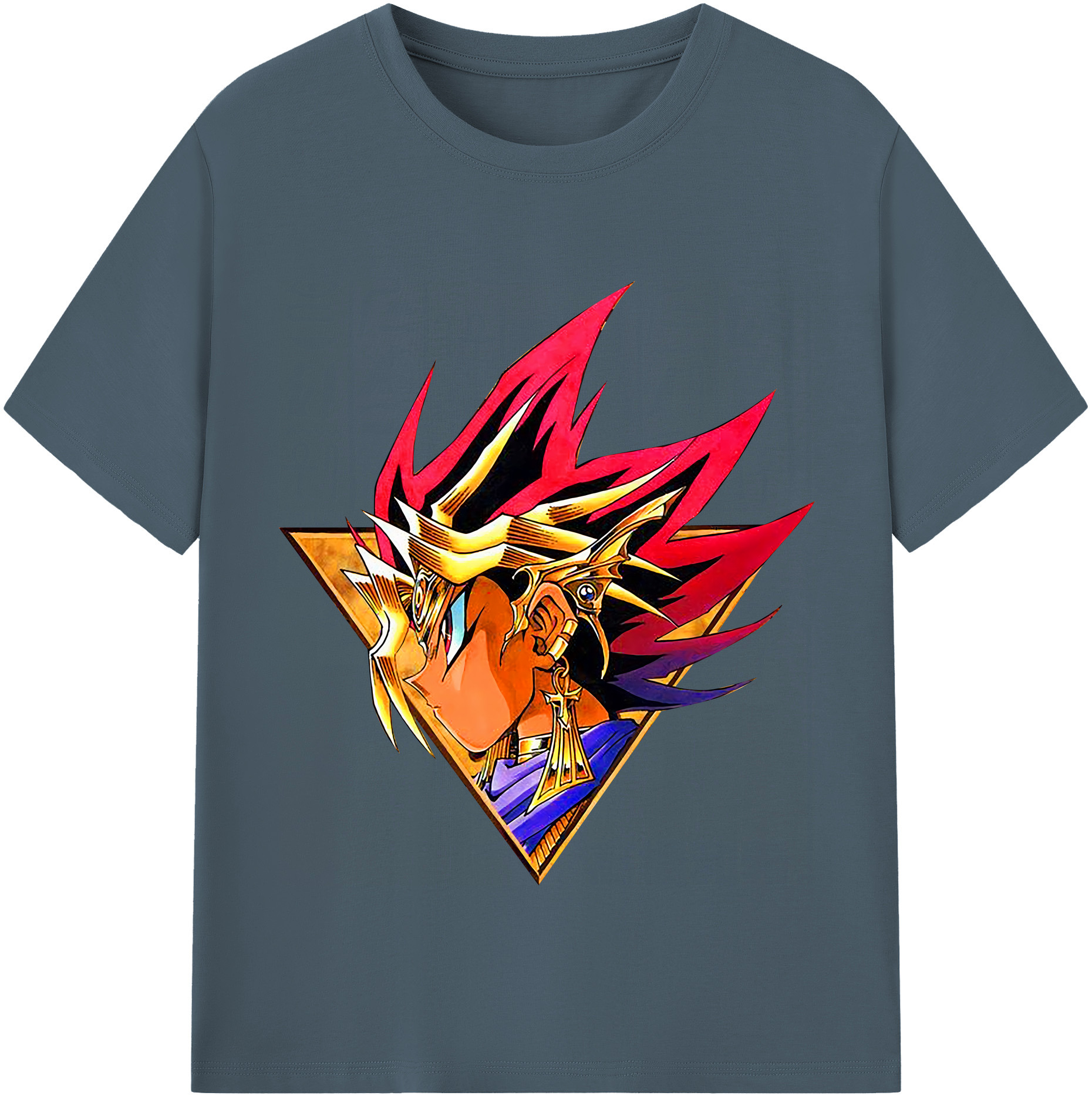 （画像用） 遊☆戯☆王 Yu-Gi-Oh! 綿100％半袖Tシャツ（フロントプリント）